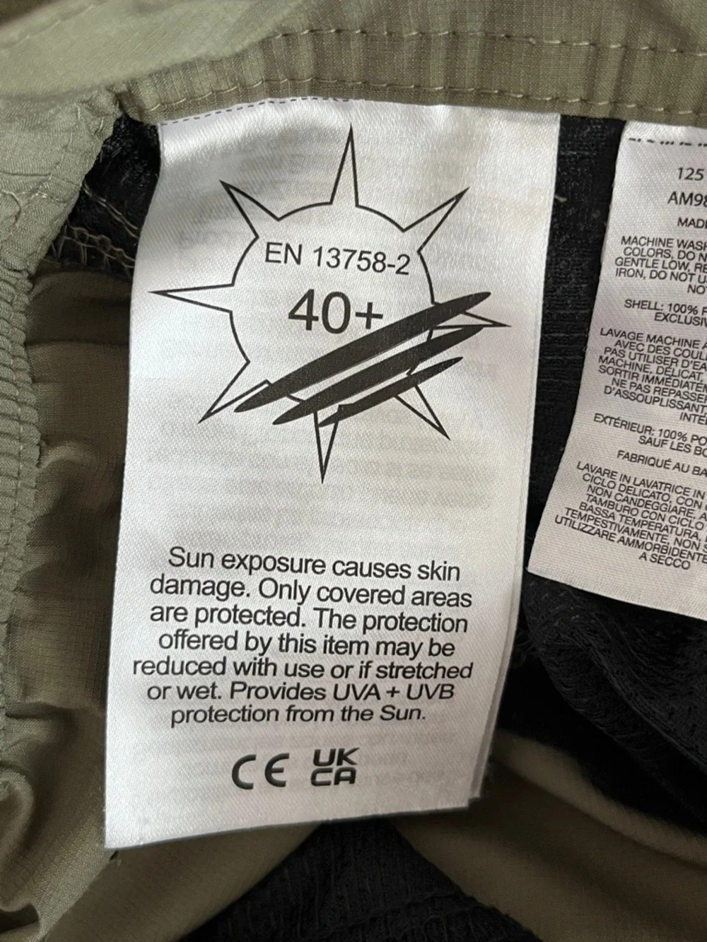 Columbia Men's Lightweight Olive Convertible Cargo Pants 36X30
